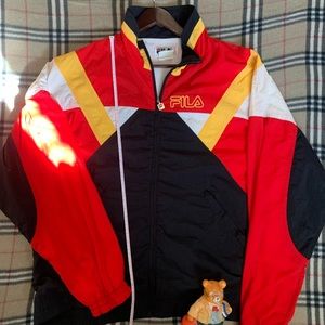 Rare vintage Fila wind breaker.